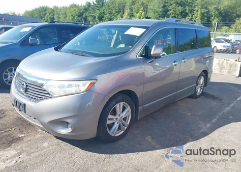 2012 Nissan Quest Le from USA, damaged, VIN JN8AE2KP8C9044828